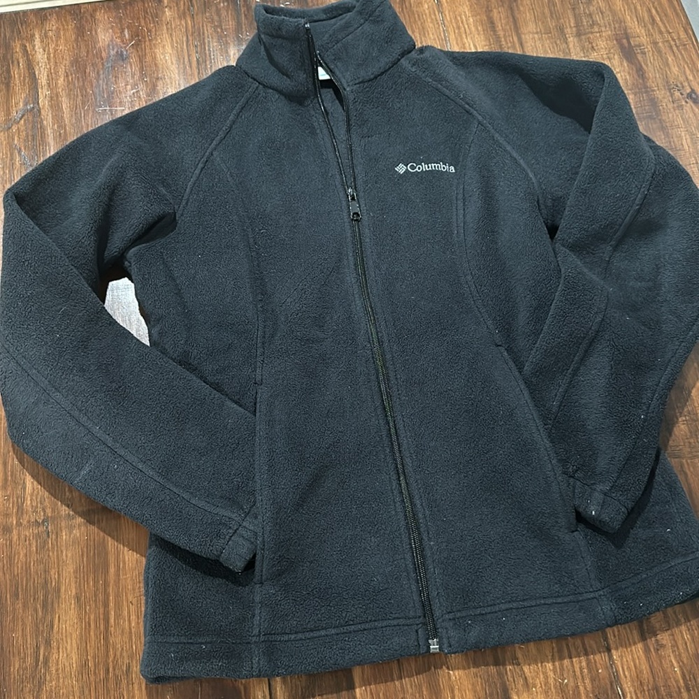 Columbia Benton Springs™ Full Zip Fleece Black Jacket Size Small - Picture 3 of 6